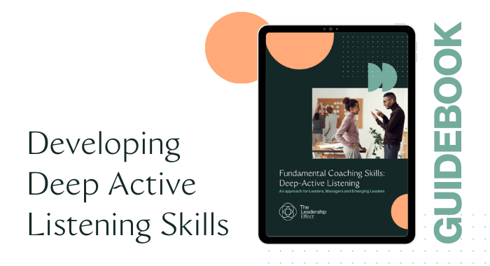 Deep active listening skills guidebook