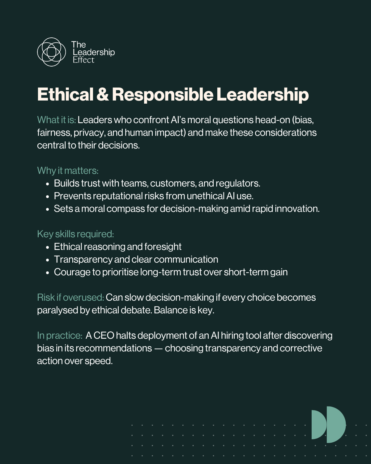 Modern Leadership Types Emerging