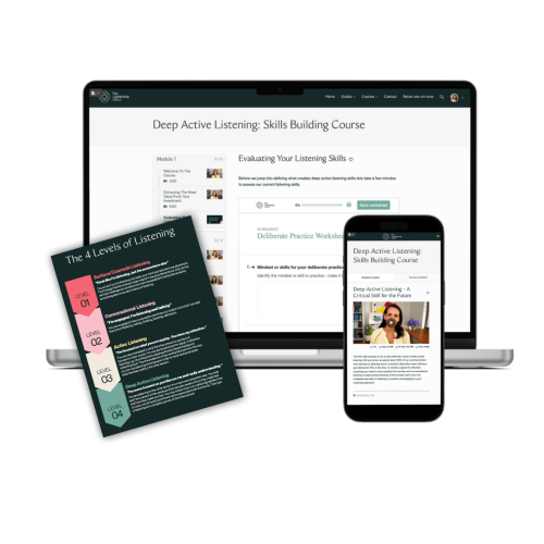 Deep Active Listening Short Course from The Leadershipe Effect