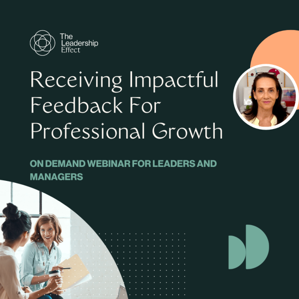 Receiving Feedback WEbinar Promotional Images